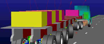 Simulation results make it possible to see every aspect of suspension behavior